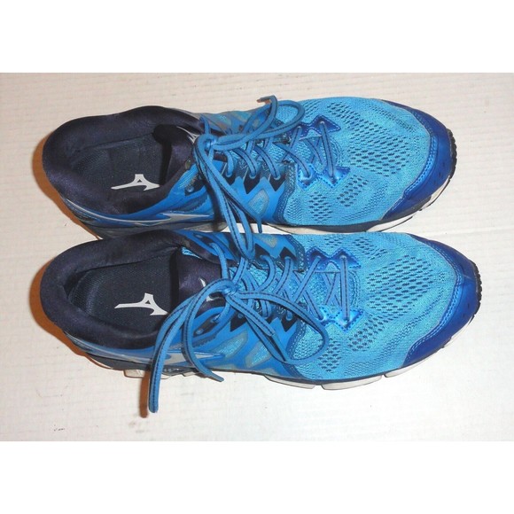 Mizuno Wave Horizon 3 Men's Running Shoes Size: 12.5 - Blue PLEASE READ - Picture 7 of 12